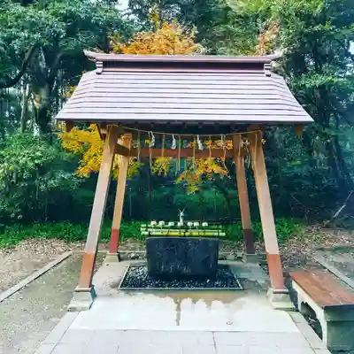 息栖神社の手水舎