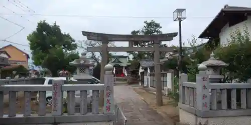 小祝神社の鳥居