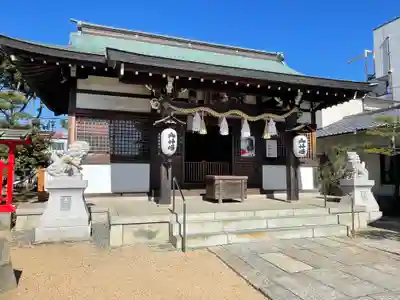 伊弉冊神社の本殿・本堂