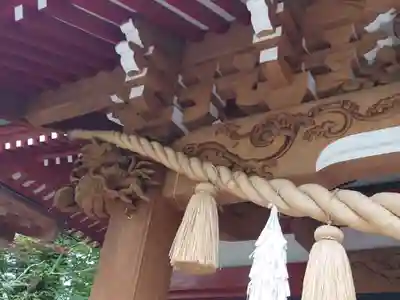 山中諏訪神社の芸術
