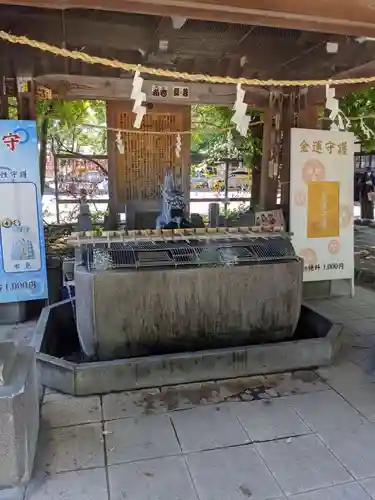 真清田神社の手水舎