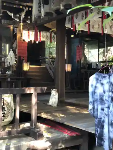 水火天満宮の動物