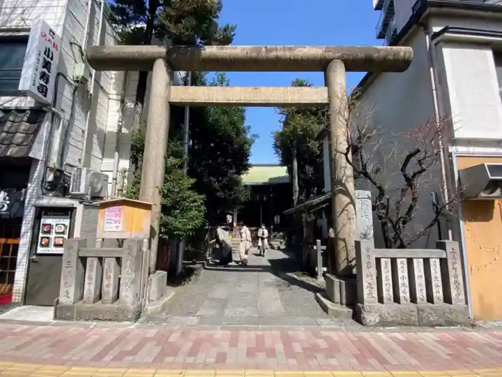 櫻木神社の鳥居