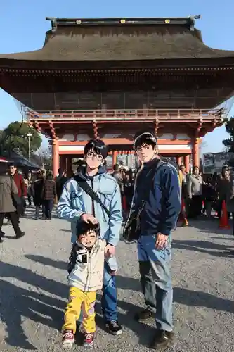 津島神社の山門・神門
