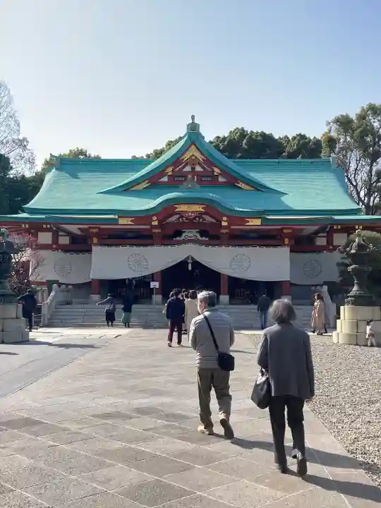 日枝神社の本殿・本堂