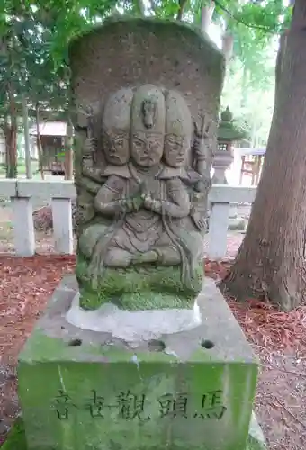 長沼神社の仏像