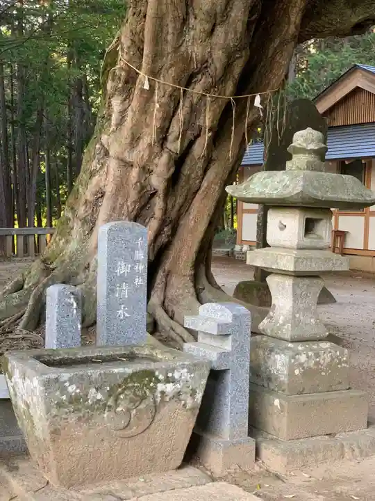 雨引千勝神社の手水舎