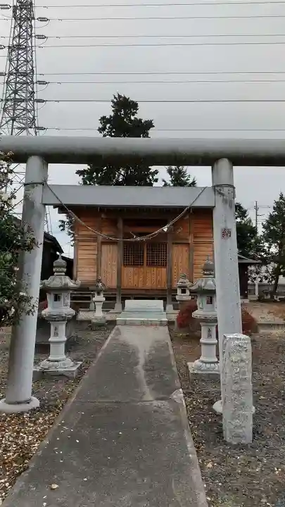 十二社神社の鳥居