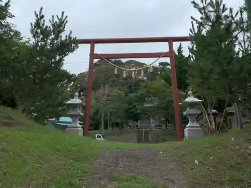 瀧口神社の鳥居