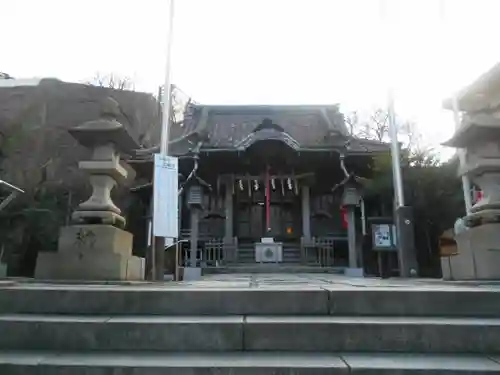 諏訪神社の本殿・本堂