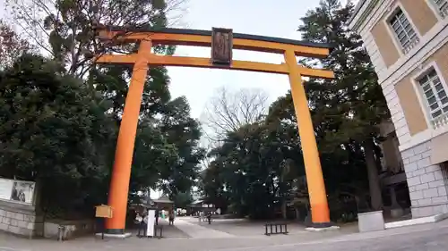 川越氷川神社の鳥居