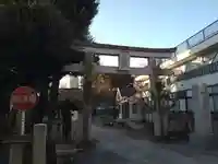 鎧神社の鳥居