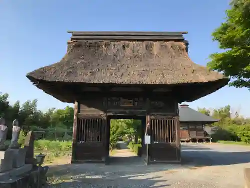 永福寺の山門