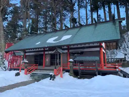 呑香稲荷神社の本殿