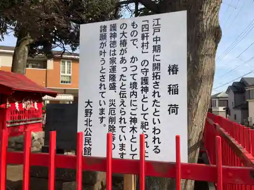 椿稲荷神社の歴史