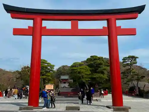 鶴岡八幡宮の鳥居