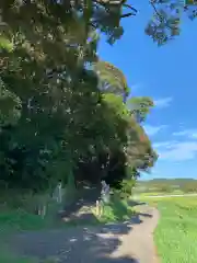 天照大神社の景色