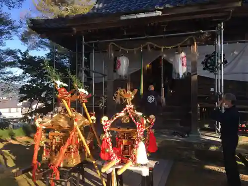 飯部磐座神社のお祭り
