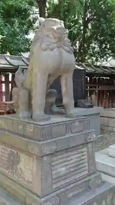 下谷神社の狛犬