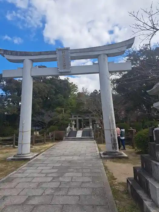 御勢大霊石神社 の鳥居