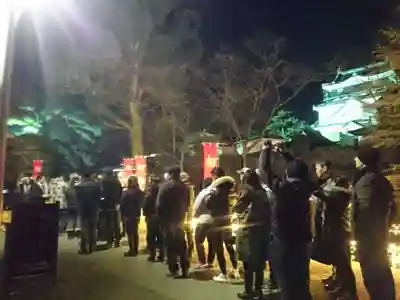 龍城神社の初詣