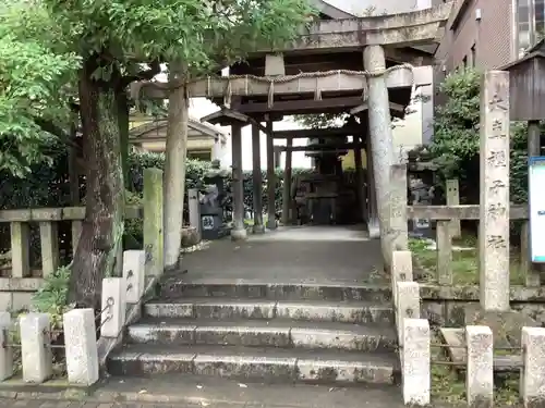 大直禰子神社の鳥居