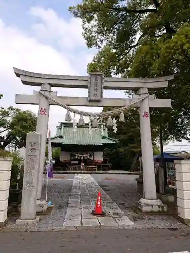 菖蒲神社の鳥居