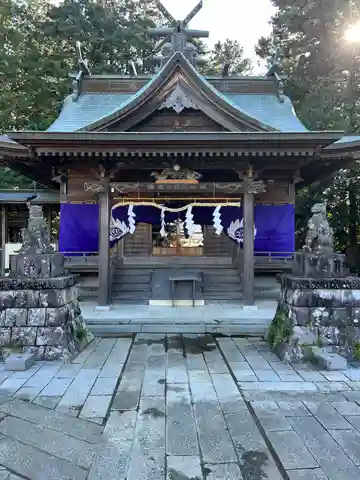 加波山三枝祇神社本宮里宮の本殿・本堂