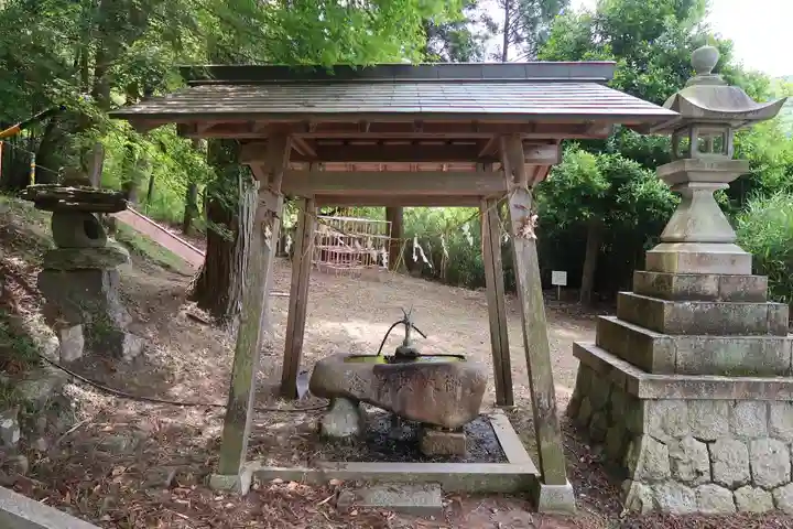 八剱社の手水舎