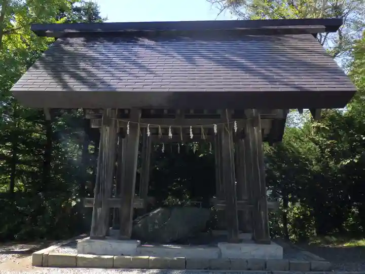 剣淵神社の手水舎
