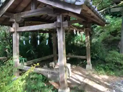葛木御歳神社の手水舎