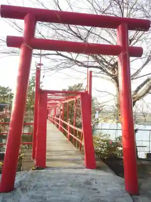 御嶽山 白龍神社の鳥居