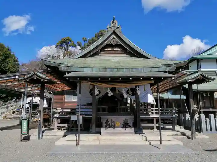 針綱神社の本殿・本堂