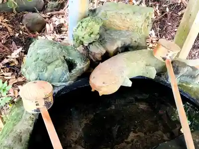 遥拝阿蘇神社の手水舎