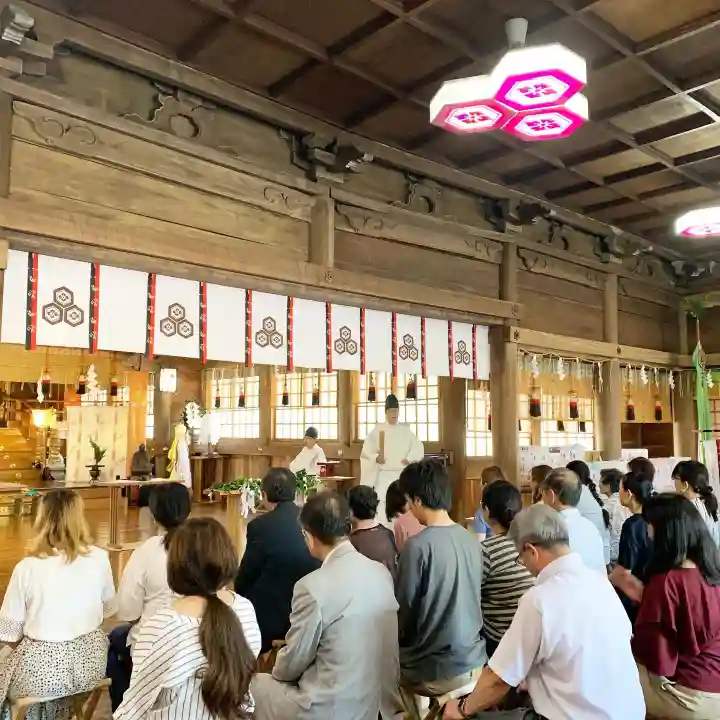 釧路一之宮 厳島神社の本殿・本堂