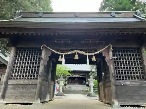 河口浅間神社の山門・神門
