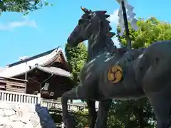 石清尾八幡宮の狛犬