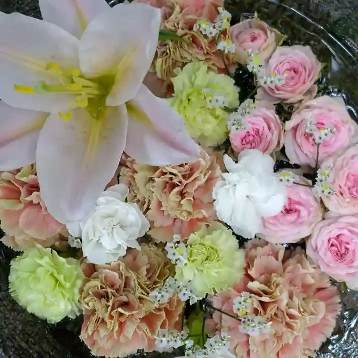 帯廣神社の手水舎