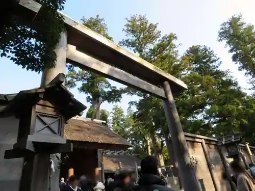 伊勢神宮外宮（豊受大神宮）の鳥居