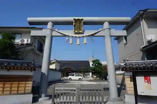 松江宗忠神社の鳥居