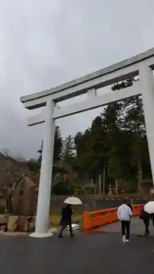 熊野大社の鳥居