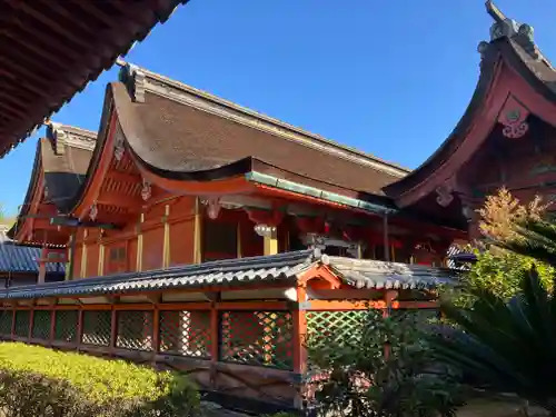 伊佐爾波神社の本殿