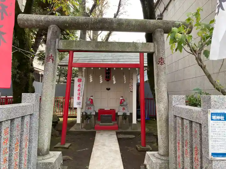 堰神社の鳥居