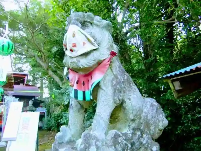 富里香取神社の狛犬