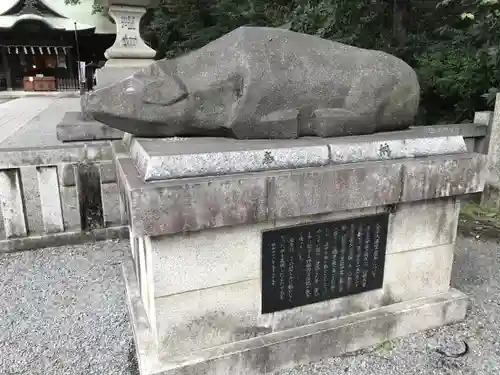 谷保天満宮の狛犬