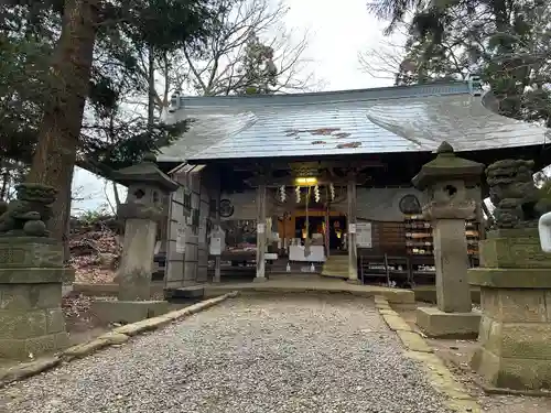 一箕山八幡神社の本殿