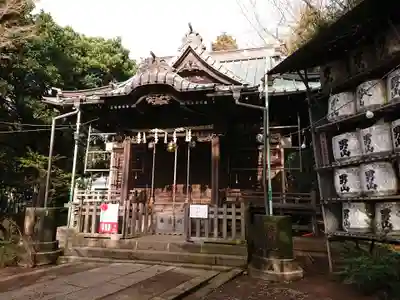 諏訪神社の本殿・本堂