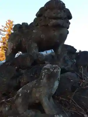 境香取神社の狛犬