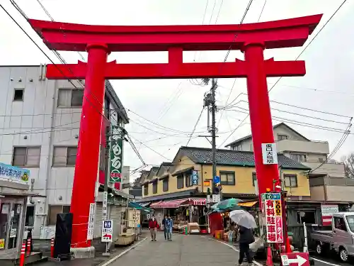 千代保稲荷神社の鳥居