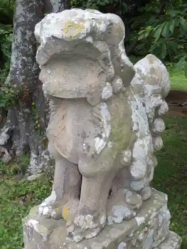 由良比女神社の狛犬